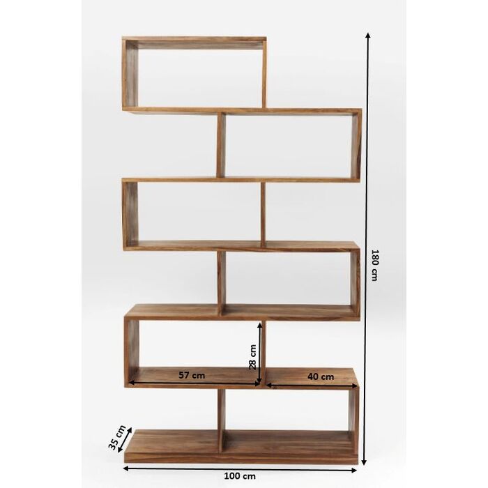 Shelf Authentico Zick Zack 100x180cm