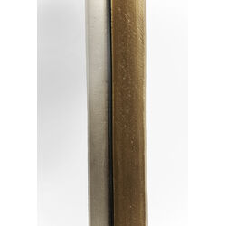 Spiegel Clip Brass 32x177cm