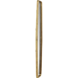 Miroir Clip Brass 32x177cm