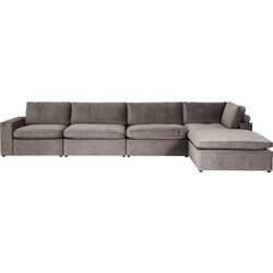Sofa Lagos silver grey