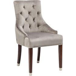 Chair Prince Velvet Grey