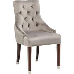 Chair Prince Velvet Grey