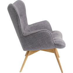 Fauteuil Vicky gris