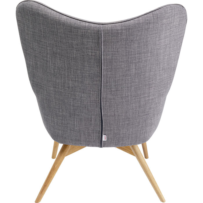 Fauteuil Vicky gris