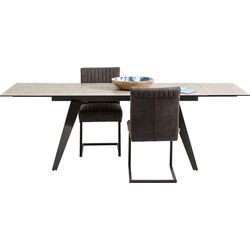 Extension Table Amsterdam Dark 160(40+40)x90cm