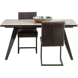 Extension Table Amsterdam Dark 160(40+40)x90cm