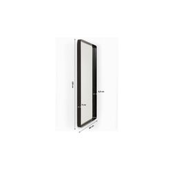 Mirror Ombra Soft Black 120x60cm