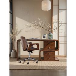 Schreibtisch Soft Snake Walnut 150x70cm