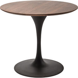 Table Top Invitation Round Walnut Ø90cm