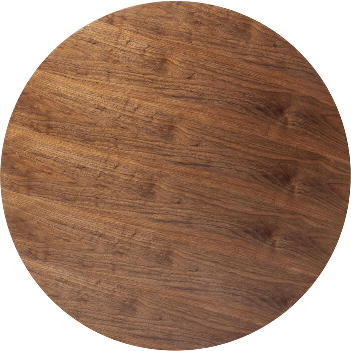 Table Top Invitation Round Walnut, How Big Is An 8 Top Round Table