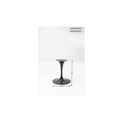 Tischgestell Invitation White Ø60cm