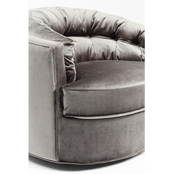 Swivel Armchair Music Hall Grey