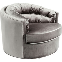 Swivel Armchair Music Hall Grey