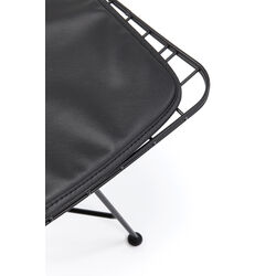 Chaise Grid noir