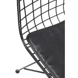 Chaise Grid noir