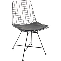 Chaise Grid noir