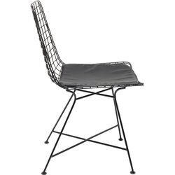 Chaise Grid noir