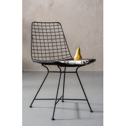 Chaise Grid noir