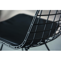 Chaise Grid noir