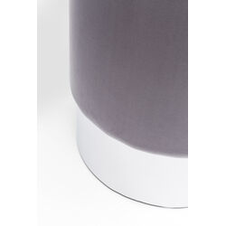 Stool Cherry Light Grey Silver Ø35cm