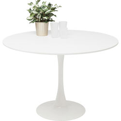 Table Schickeria blanc Ø110