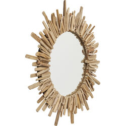 Mirror Legno Ø82cm