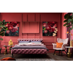 83432 - Cama Desire Velvet rosa 160x200cm