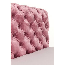 Cama Desire Velvet rosa 180x200cm