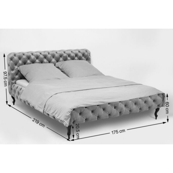Bett Desire Velvet Rose 180x200cm