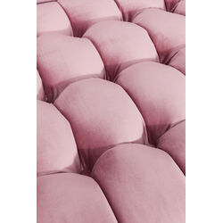 Sofá Milchbar 3 pl Velvet rosa