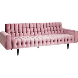 Sofa Milchbar 3-Sitzer Velvet Rose