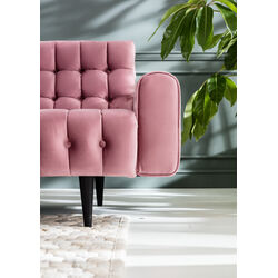 Sofá Milchbar 3 pl Velvet rosa