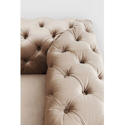 Sofa Desire 3-Sitzer Velvet Ecru