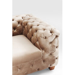 Sofa Desire 3-Sitzer Velvet Ecru