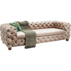 Sofa Desire 3-Sitzer Velvet Ecru