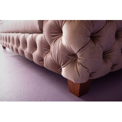 Sofa Desire 3-Seater Velvet Ecru