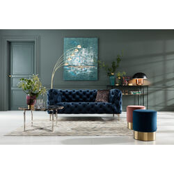83448 - Sofa Look 2-Sitzer Velvet Blau