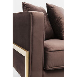 Sofa Loft 3-Seater Brown