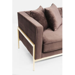 Sofa Loft 3-Seater Brown