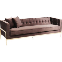 Sofa Loft 3-Sitzer Braun