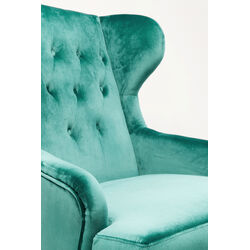 Ohrensessel Vintage Grün