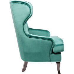 Ohrensessel Vintage Grün