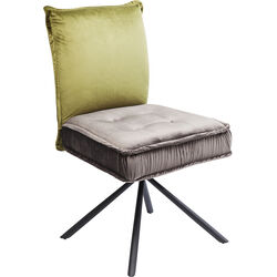 Chaise pivotante Chelsea vert