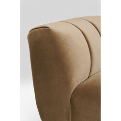 Armchair Spectra Velvet Brown