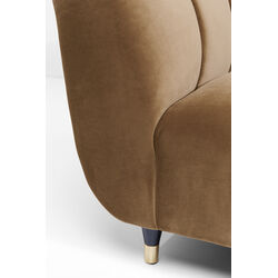 Armchair Spectra Velvet Brown