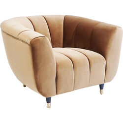 Armchair Spectra Velvet Brown