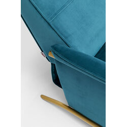 Relaxsessel Lazy Velvet Blau