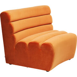 Sofa Element Wave Orange