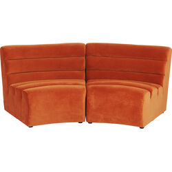 Sofa Element Wave Orange