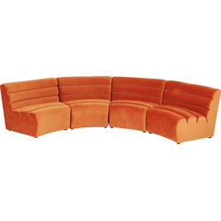 Sofa Element Wave Orange